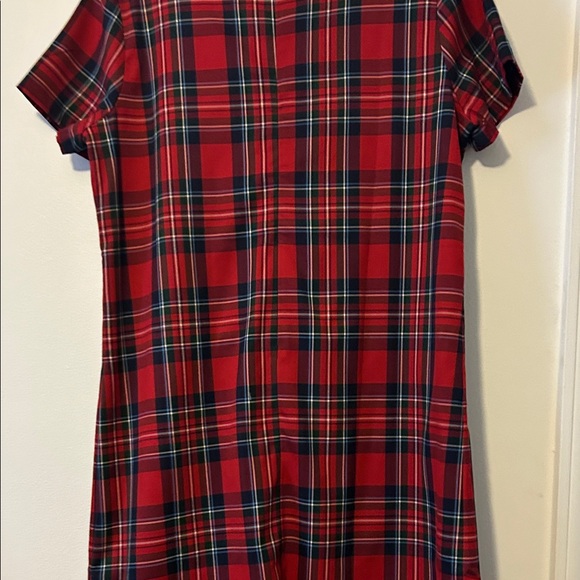 Vineyard Vines- Red Plaid Dress with Bow Accents - Picture 12 of 16
